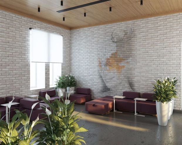 Фото из портфолио Дизайн офиса 450 кв.м. – фотографии дизайна интерьеров на INMYROOM