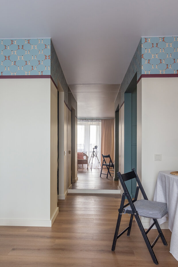 Фотография: Кухня и столовая в стиле Современный, Малогабаритная квартира, Квартира, Студия, Проект дня, Беларусь, Монолитный дом, Блочный дом, до 40 метров, Могилев, Ольга Дубровская – фото на INMYROOM