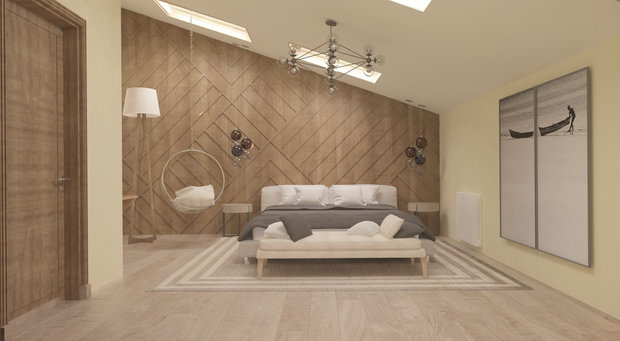 Фотография: Спальня в стиле Современный, Эко – фото на INMYROOM