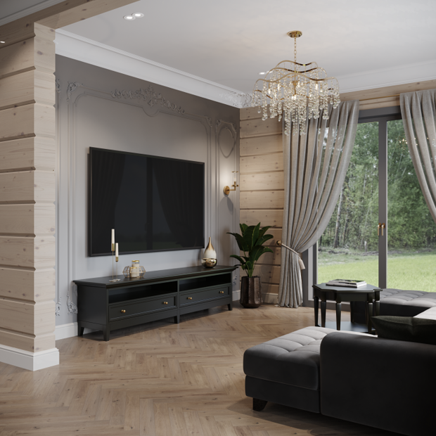 Фото из портфолио Проект дома в Репино Парк – фотографии дизайна интерьеров на INMYROOM