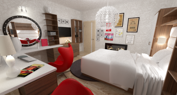 Фото из портфолио Спальня – фотографии дизайна интерьеров на INMYROOM