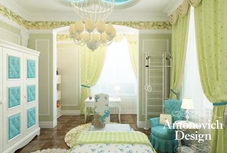 Дизайн детской комнаты от Antonovich Design