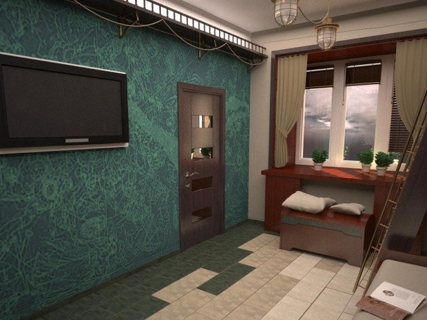 Фото из портфолио Квартира в стиле фьюжн – фотографии дизайна интерьеров на INMYROOM