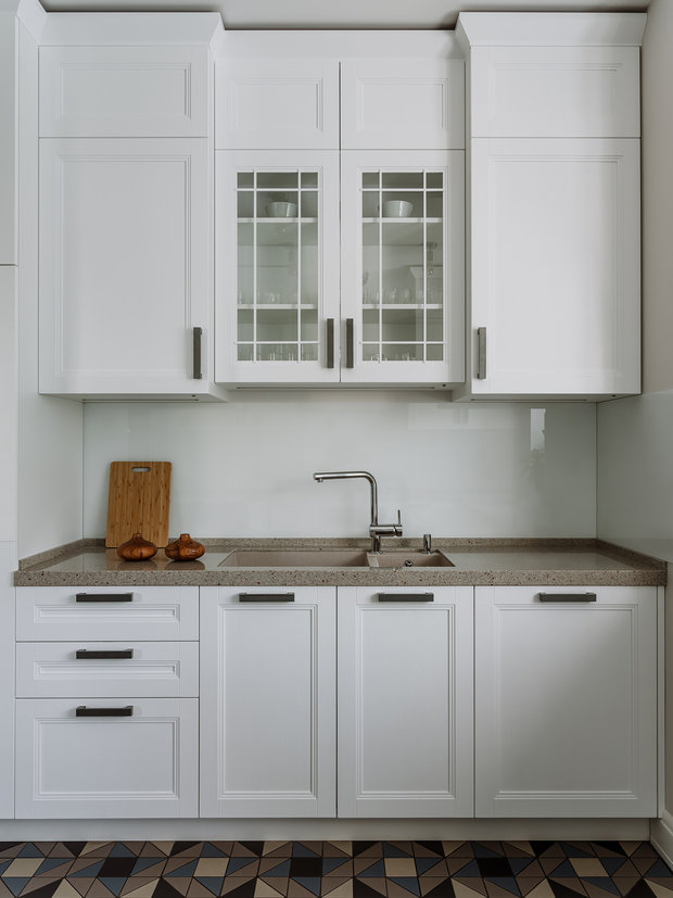 Фотография: Кухня и столовая в стиле Современный, Квартира, Проект недели, Москва, 4 и больше, Более 90 метров, Анастасия Краснова – фото на INMYROOM