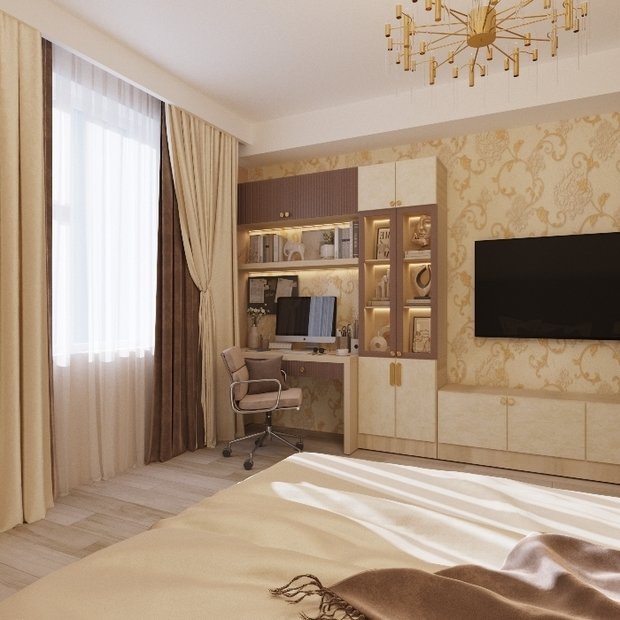 Фото из портфолио Спальни – фотографии дизайна интерьеров на INMYROOM