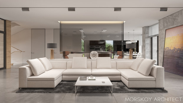 Фото из портфолио Интерьер жилого дома 600 m² – фотографии дизайна интерьеров на INMYROOM