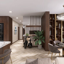 Фото из портфолио В ритме города – фотографии дизайна интерьеров на INMYROOM