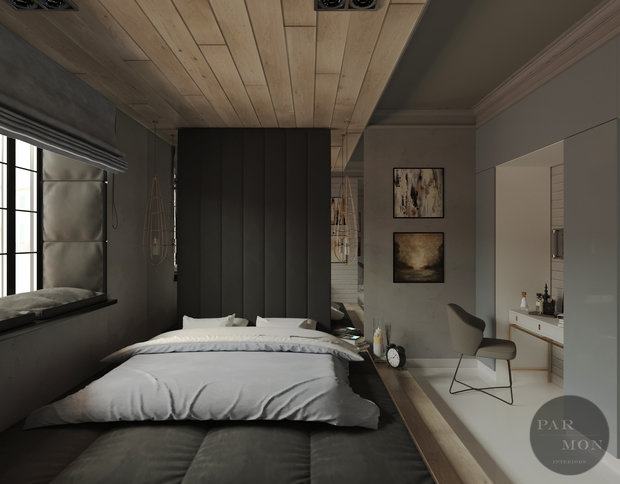 Фото из портфолио Нежный Brutal – фотографии дизайна интерьеров на INMYROOM