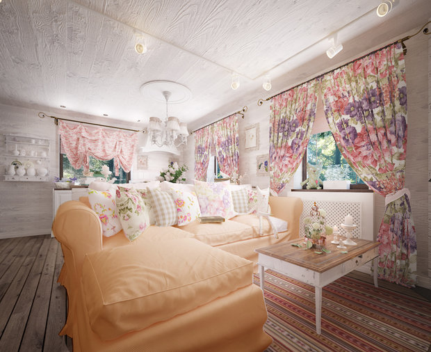 Фото из портфолио Уютный дом в стиле прованс – фотографии дизайна интерьеров на INMYROOM