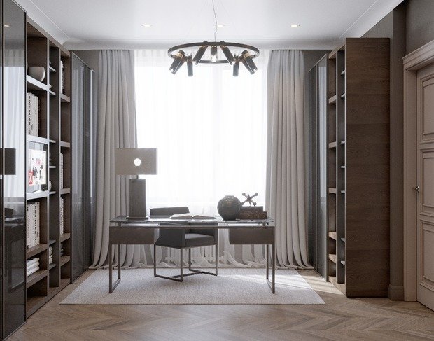 Фото из портфолио Квартира 104 кв.м – фотографии дизайна интерьеров на INMYROOM