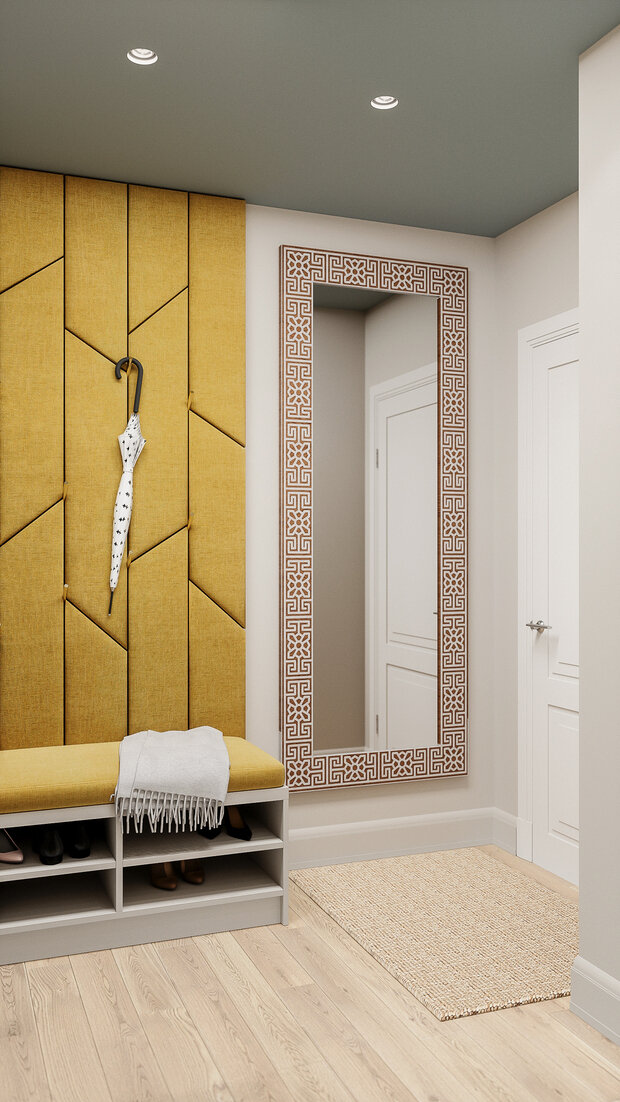 Фотография: Прихожая в стиле Современный, Квартира, Проект недели, Москва, 3 комнаты, 60-90 метров, Inside, Ольга Усачева – фото на INMYROOM