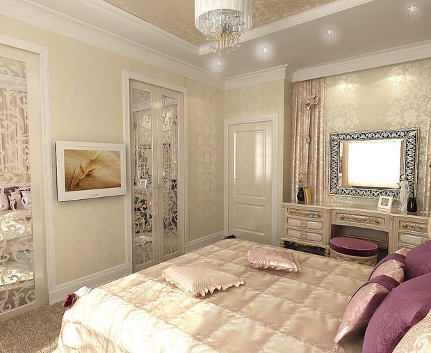 Фото из портфолио Спальня в классическом стиле – фотографии дизайна интерьеров на INMYROOM