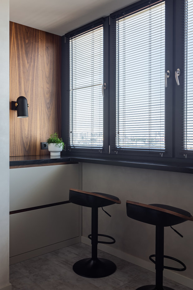 Фотография: Балкон в стиле Современный, Лофт, Квартира, Проект недели, Москва, 2 комнаты, 40-60 метров, Людмила Цыркова – фото на INMYROOM