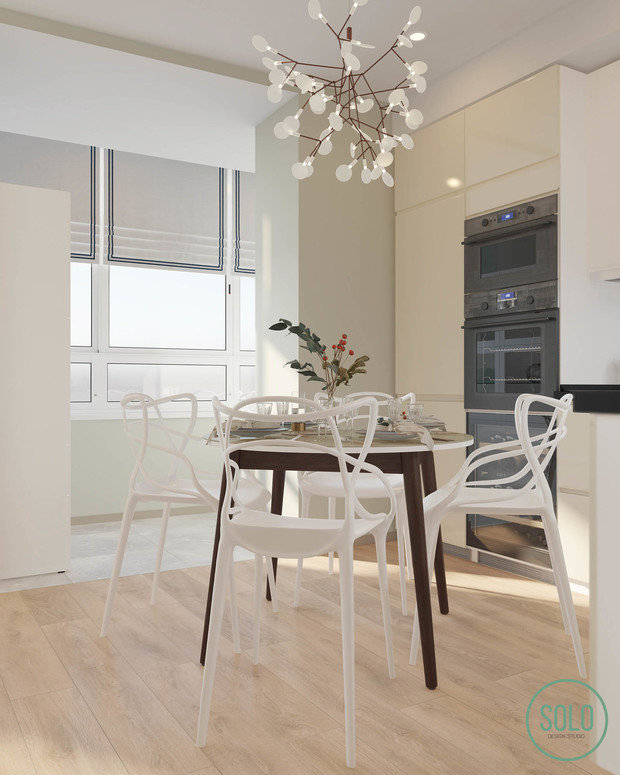 Фото из портфолио Оливковое настроение – фотографии дизайна интерьеров на INMYROOM