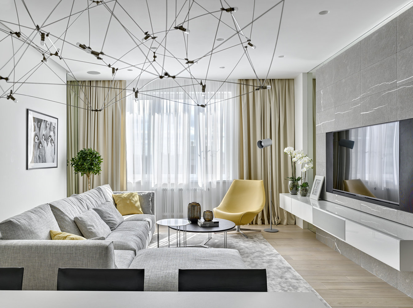 Фотография: Гостиная в стиле Современный, Квартира, Проект недели, Москва, Монолитный дом, Александра Федорова, Бюро Александры Федоровой, 4 и больше, Более 90 метров, #эксклюзивныепроекты – фото на INMYROOM Фотография: Гостиная в стиле Современный, Квартира, Проект недели, Москва, Монолитный дом, Александра Федорова, Бюро Александры Федоровой, 4 и больше, Более 90 метров, #эксклюзивныепроекты – фото на INMYROOM