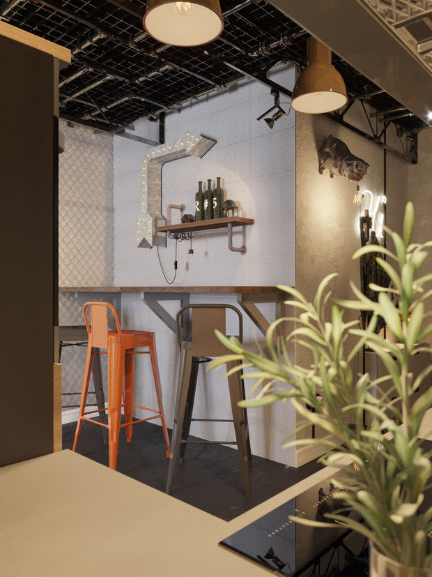 Фотография: Кухня и столовая в стиле Лофт, Проект недели – фото на INMYROOM