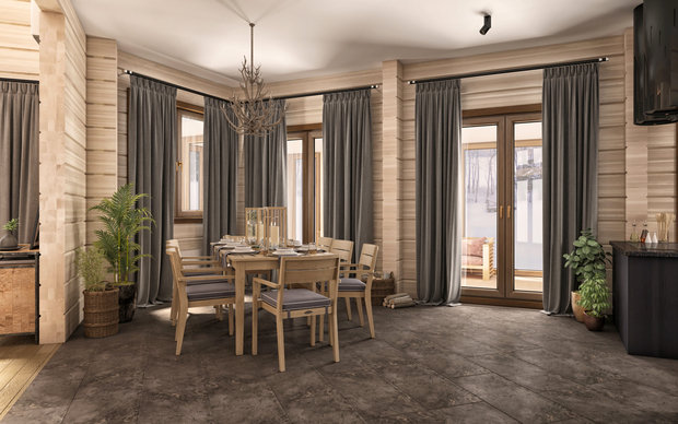 Фото из портфолио Дом в Тверской области – фотографии дизайна интерьеров на INMYROOM