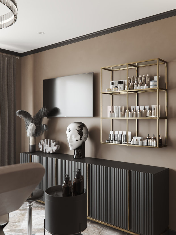 Фото из портфолио Салон красоты – фотографии дизайна интерьеров на INMYROOM