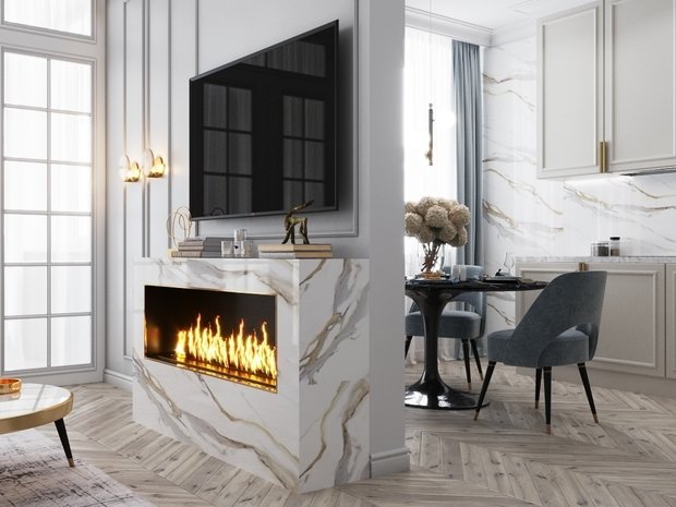 Фото из портфолио Незабудковый цвет – фотографии дизайна интерьеров на INMYROOM