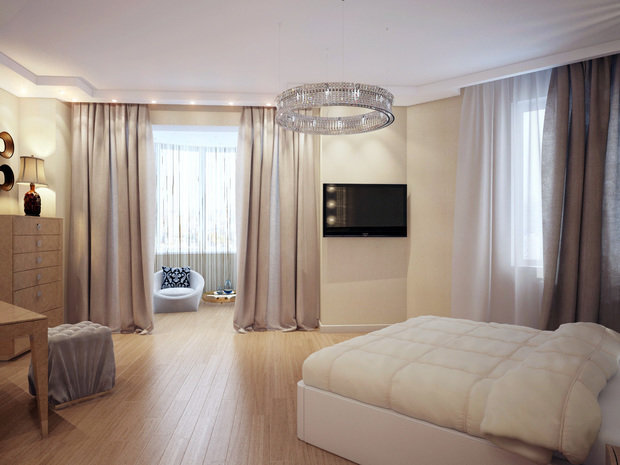 Фото из портфолио Бежевая неоклассика – фотографии дизайна интерьеров на INMYROOM