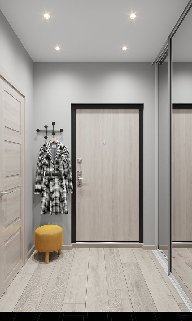 Фото из портфолио Студия 30м2 под сдачу – фотографии дизайна интерьеров на INMYROOM