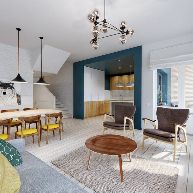 Фотография: Кухня и столовая в стиле Лофт, Эко – фото на INMYROOM