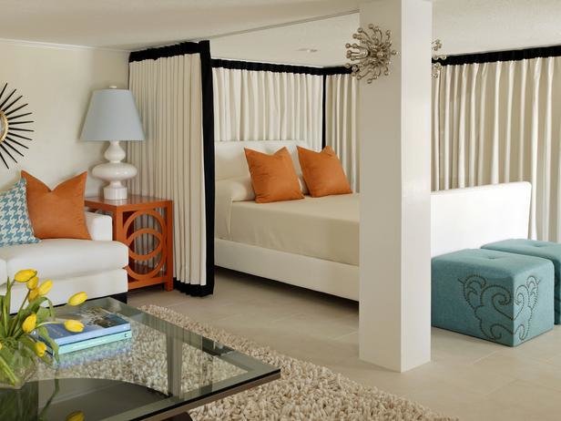 Фотография: Спальня в стиле Восточный, Эклектика, Гостиная, Интерьер комнат – фото на INMYROOM