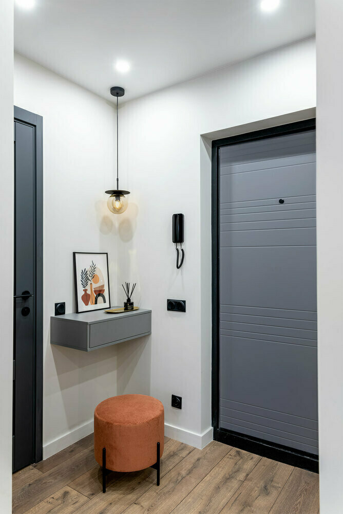 Фотография: в стиле , Переделка, интерьер брежневки, до 40 метров – фото на INMYROOM Фотография: в стиле , Переделка, интерьер брежневки, до 40 метров – фото на INMYROOM