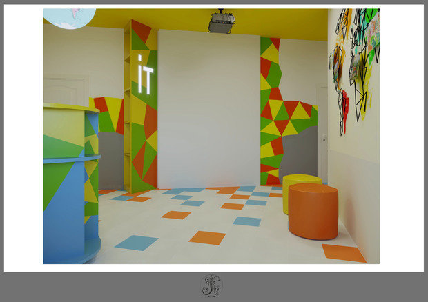 Фото из портфолио Детский сад "ITМИР" – фотографии дизайна интерьеров на INMYROOM