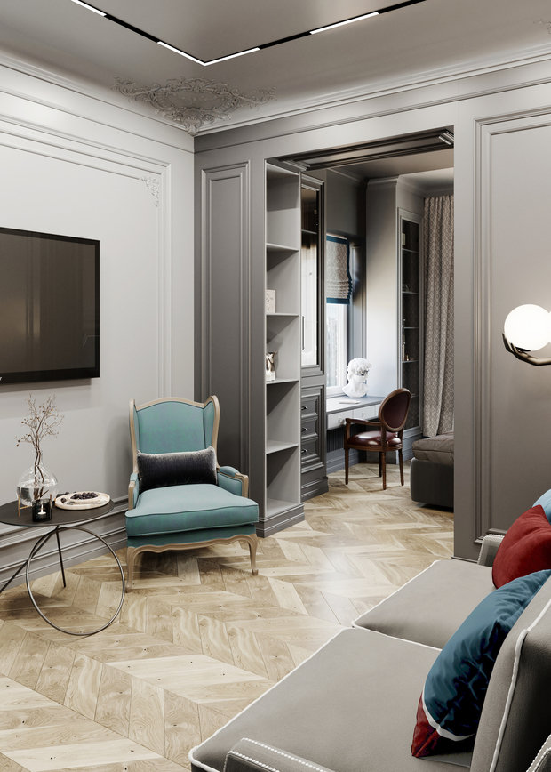 Фото из портфолио Проект "Бантики & Косички" – фотографии дизайна интерьеров на INMYROOM