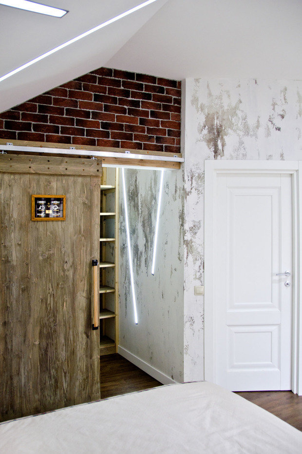 Фото из портфолио Спальня Лаврухина – фотографии дизайна интерьеров на INMYROOM