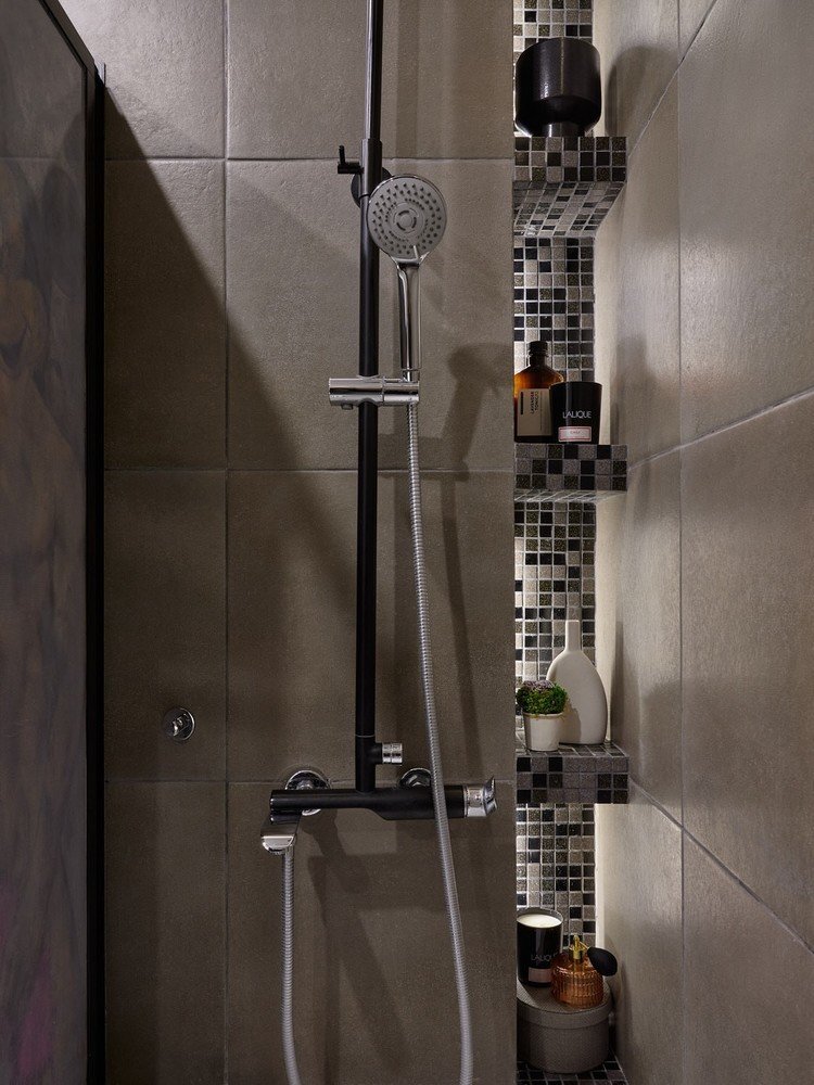 Фотография: Ванная в стиле Современный, Лофт, Малогабаритная квартира, Квартира, Студия, Проект дня, Москва, до 40 метров, Дина Удальцова – фото на INMYROOM Фотография: Ванная в стиле Современный, Лофт, Малогабаритная квартира, Квартира, Студия, Проект дня, Москва, до 40 метров, Дина Удальцова – фото на INMYROOM