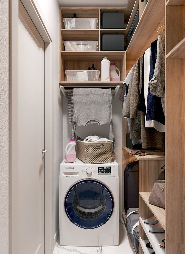 Фото из портфолио ДИЗАЙН ОДНОКОМНАТНОЙ КВАРТИРЫ 49,3 КВ.М В ПОДОЛЬСКЕ – фотографии дизайна интерьеров на INMYROOM