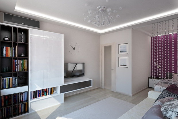 Фотография: Гостиная в стиле Современный, Хай-тек – фото на INMYROOM