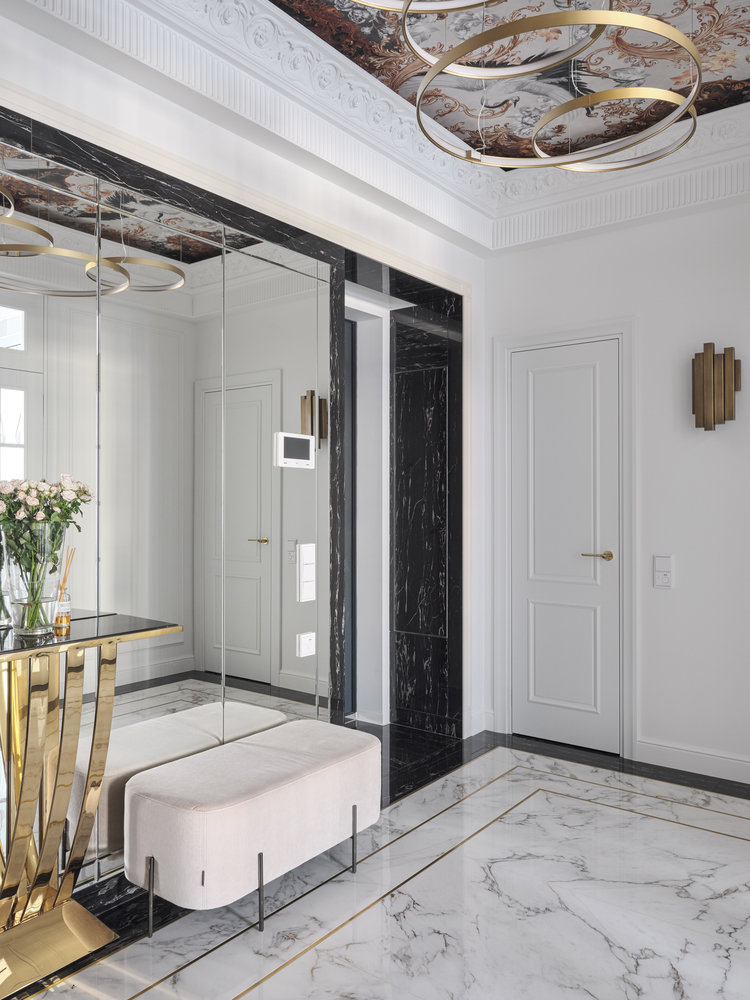 Фотография: Прихожая в стиле Классический, Современный, Квартира, Проект недели, Санкт-Петербург, 2 комнаты, Более 90 метров, Сергей Клочков – фото на INMYROOM