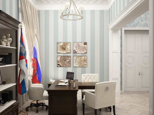 Фото из портфолио Кабинет  "Absolute" – фотографии дизайна интерьеров на INMYROOM