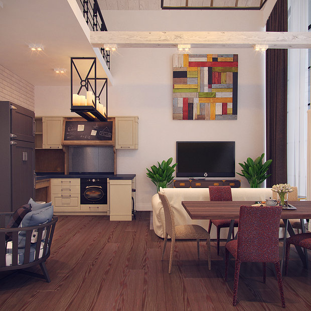 Фото из портфолио Летний загородный дом в Москве. – фотографии дизайна интерьеров на INMYROOM