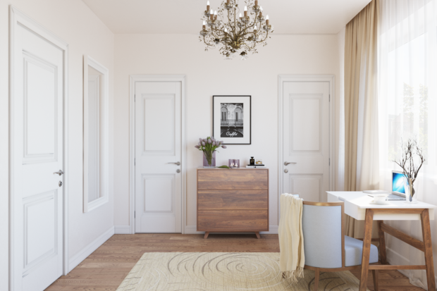 Фото из портфолио Загородный дом в Ленинградской области – фотографии дизайна интерьеров на INMYROOM