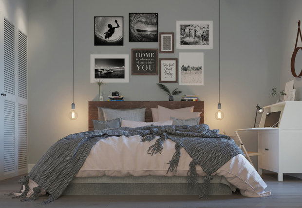 Фото из портфолио Лофт для молодой семьи – фотографии дизайна интерьеров на INMYROOM
