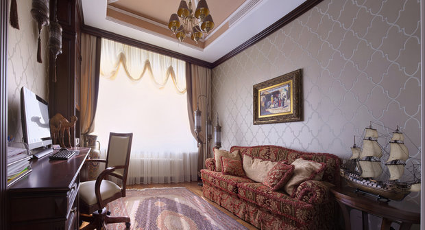 Фото из портфолио Старая добрая светлая классика – фотографии дизайна интерьеров на INMYROOM