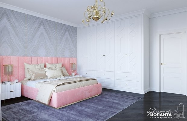 Фото из портфолио ЖК Коралл (спальня) – фотографии дизайна интерьеров на INMYROOM
