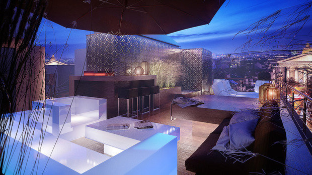 Фотография: Терраса в стиле Хай-тек,  – фото на INMYROOM