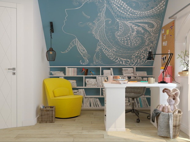 Фото из портфолио Комната девочки подростка – фотографии дизайна интерьеров на INMYROOM