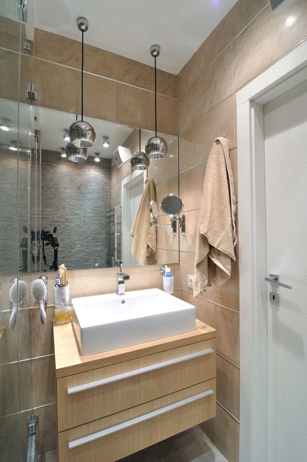 Фотография: Ванная в стиле Лофт, Квартира, Дома и квартиры, Проект недели – фото на INMYROOM