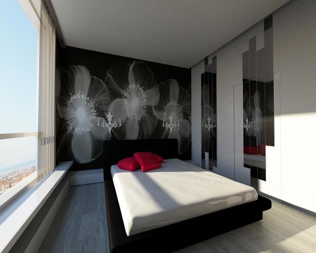 Фотография: Спальня в стиле Хай-тек – фото на INMYROOM