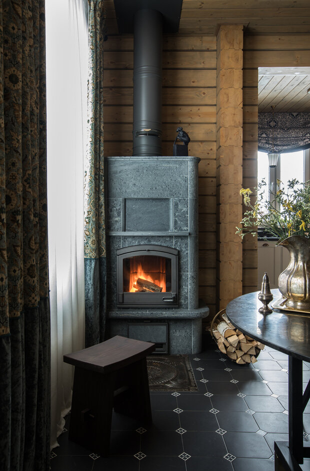 Фотография: Кухня и столовая в стиле Прованс и Кантри, Современный, Эклектика, Дом, Проект дня, Дом и дача, Московская область, 3 комнаты, Более 90 метров, Индивидуальный проект, Винтажный, Ольга Айсина – фото на INMYROOM