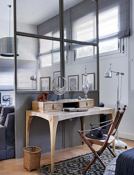 Фотография: Спальня в стиле Скандинавский, Декор интерьера, Малогабаритная квартира, Квартира, Дома и квартиры, Пол, Индустриальный – фото на INMYROOM Фотография: Спальня в стиле Скандинавский, Декор интерьера, Малогабаритная квартира, Квартира, Дома и квартиры, Пол, Индустриальный – фото на INMYROOM