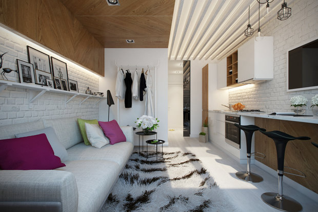 Фото из портфолио Дизайн, визуализация – фотографии дизайна интерьеров на INMYROOM