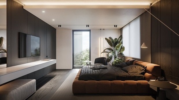 Фото из портфолио Дивный акцент на лампах – фотографии дизайна интерьеров на INMYROOM