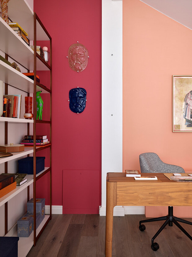 Фотография: Кабинет в стиле Современный, Проект дня, Дача, Подмосковье, Блочный дом, 4 и больше, Более 90 метров, Марина Жеренко – фото на INMYROOM